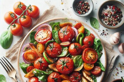 Roasted Tomato Salad: A Burst of Flavor in Every Bite