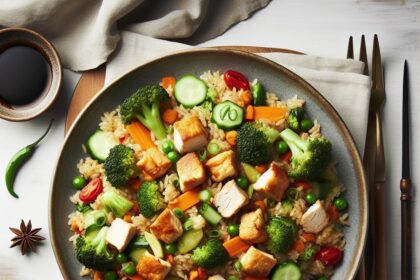 Savor the Flavor: Chicken Fried Rice with Fresh Veggies