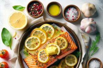 Zesty Baked Salmon with Lemon Butter: A Flavorful Delight