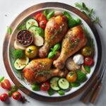 Herb-Infused Baked Chicken Drumsticks: A Flavorful Delight