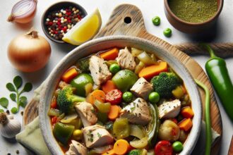Hearty Chicken and Vegetable Stew: A Wholesome Comfort Bowl