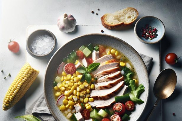 Turkey and Corn Soup: A Savory Blend of Comfort and Flavor