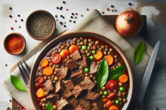 Hearty Beef and Lentil Stew: A Nutritious Comfort Classic