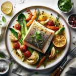 Herb-Infused Baked Halibut: A Flavorful Seafood Delight