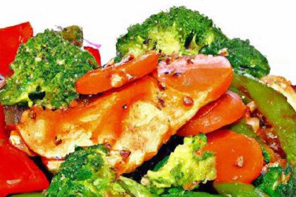 Sizzle Up Dinner: Turkey and Vegetable Stir Fry Delight