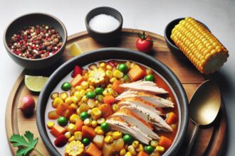 Hearty Turkey and Corn Stew: A Warm Comfort Dish Recipe